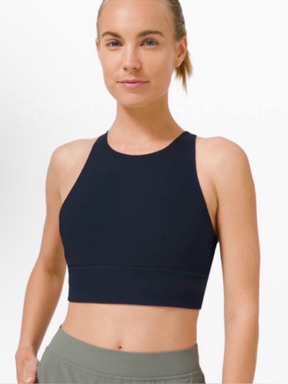 Lululemon Energy Bra High Neck Long Line size 4 new